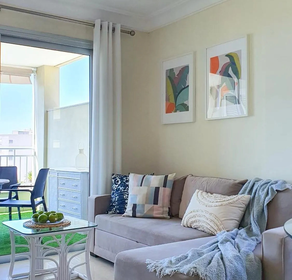 Ocean View & Sunset Palm-Mar, Pool, Parking Apartment