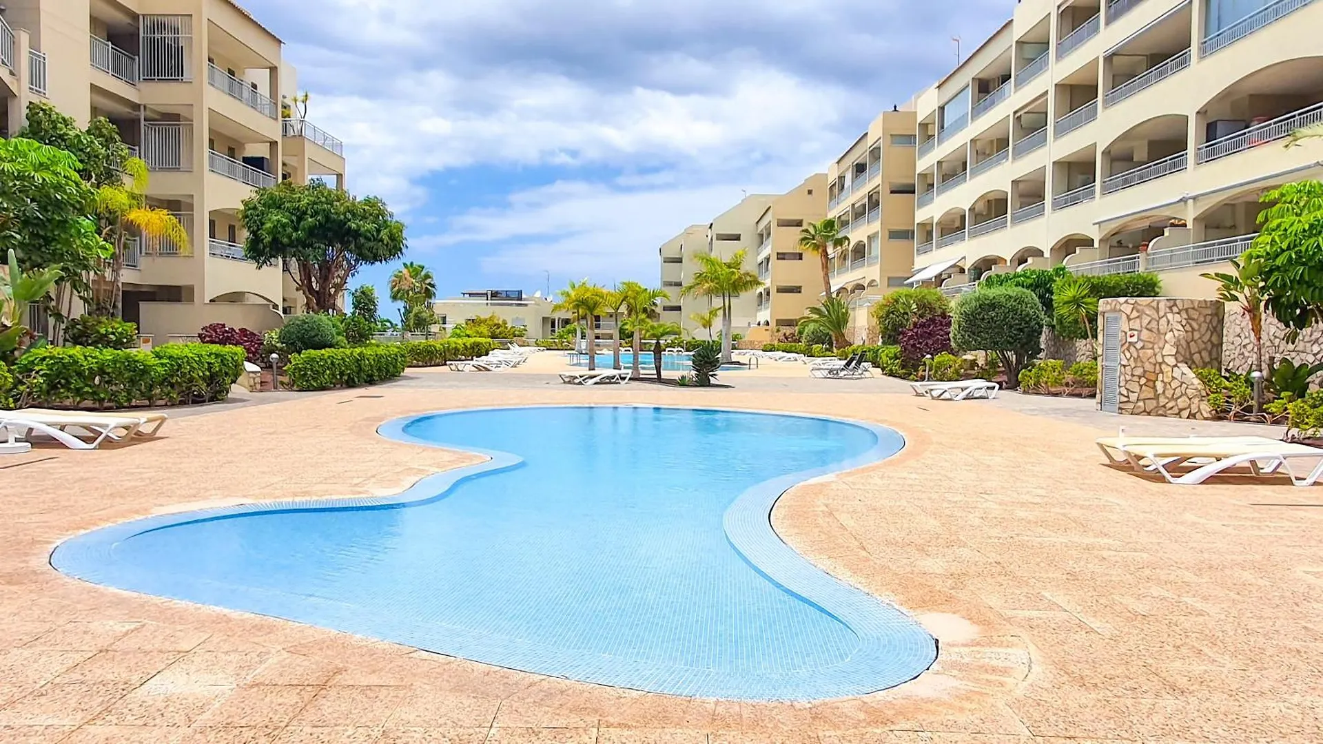 Ocean View & Sunset Palm-Mar, Pool, Parking Apartment 0*, Palm-mar Spain