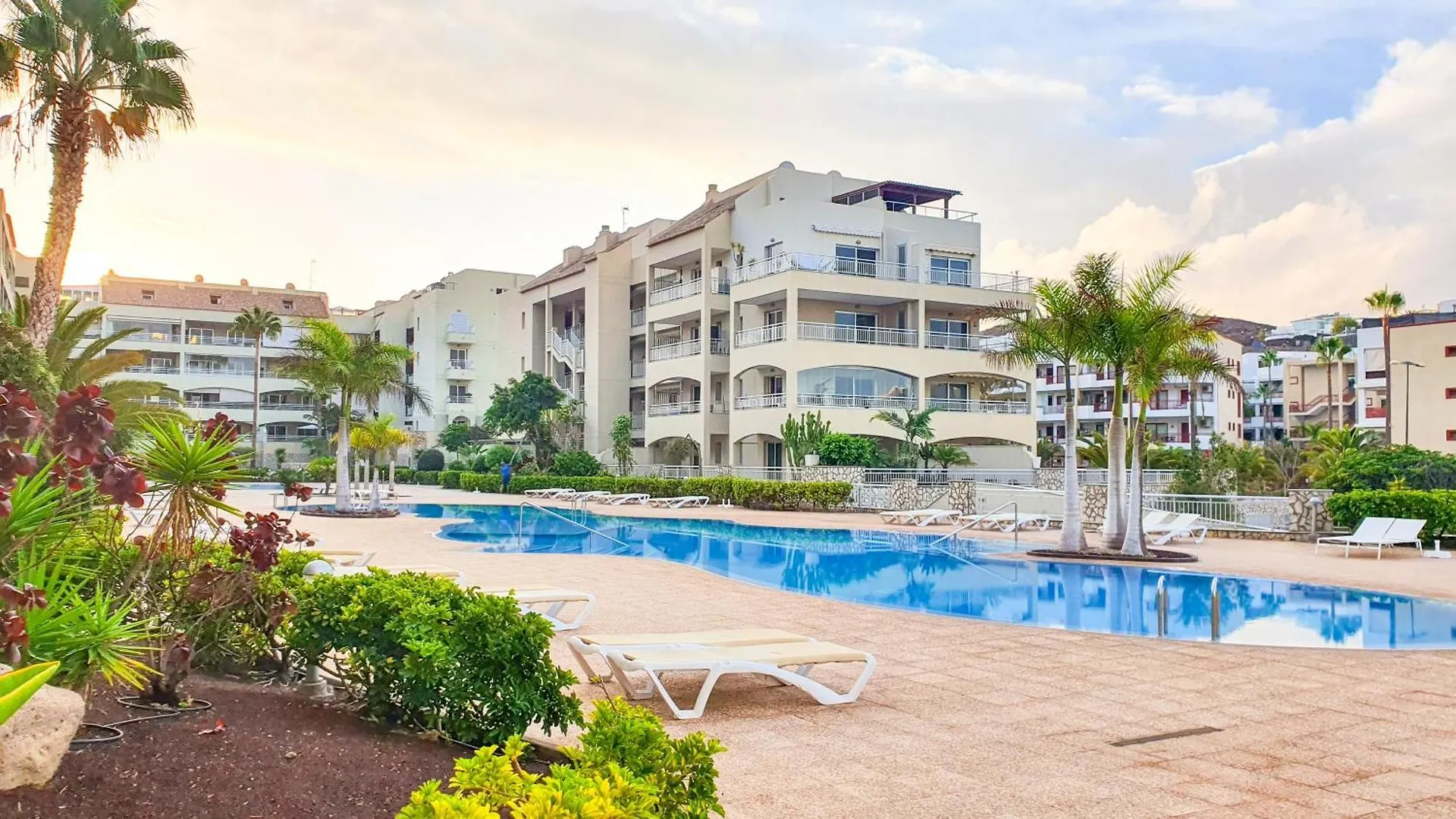 Apartmán Ocean View & Sunset Palm-Mar, Pool, Parking