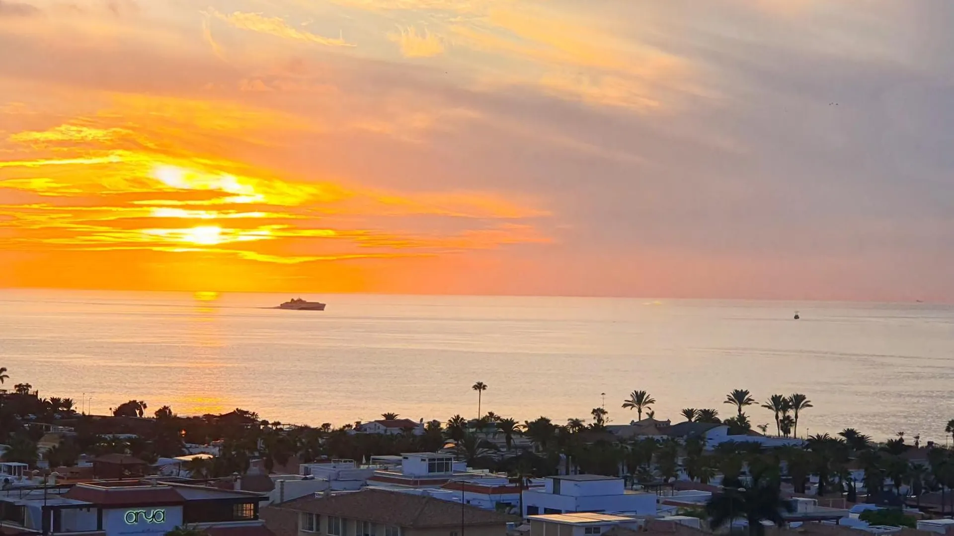 Apartmán Ocean View & Sunset Palm-Mar, Pool, Parking